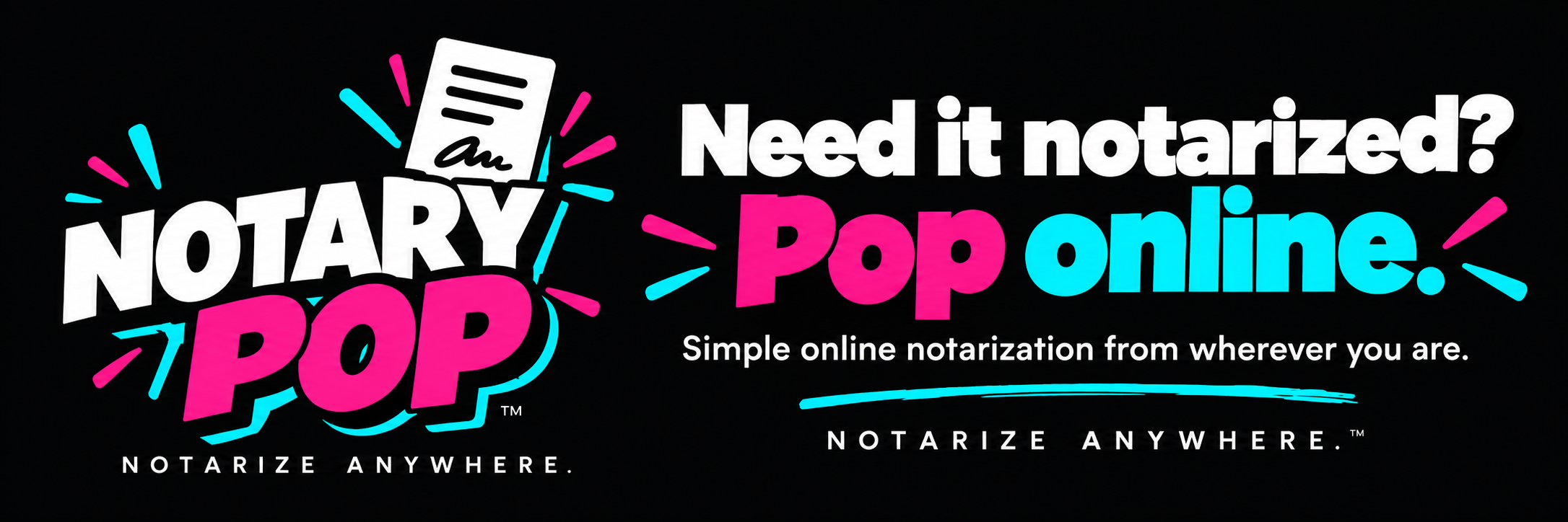 Notary Pop — notarize anywhere, online notarization from wherever you are